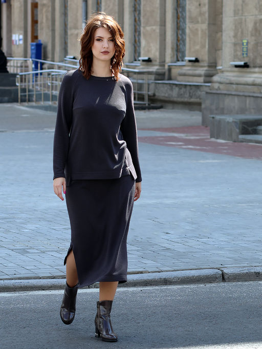 Женский костюм премиум класса ПАТРИСИЯ - Almond фото 10