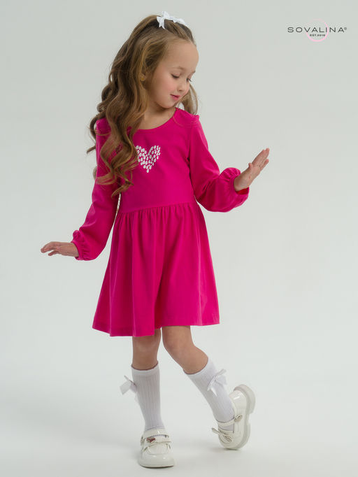 Платье Моана фуксия-лав ПС