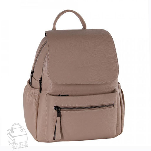 Рюкзак женский кожаный 6-716NN beige Natalle Navetta в Новосибирске