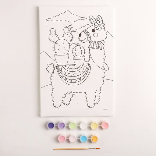 Картина по номерам Лама 20 30 см - Школа талантов фото 2