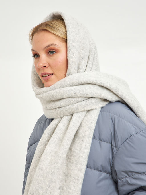 шарф женский светло-серый - Glenfield фото 3