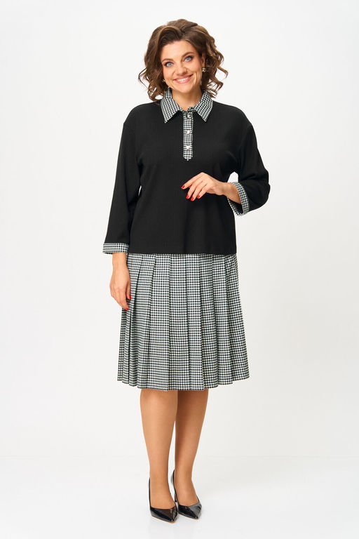 Костюм Svetlana Style 2134 черный+узор