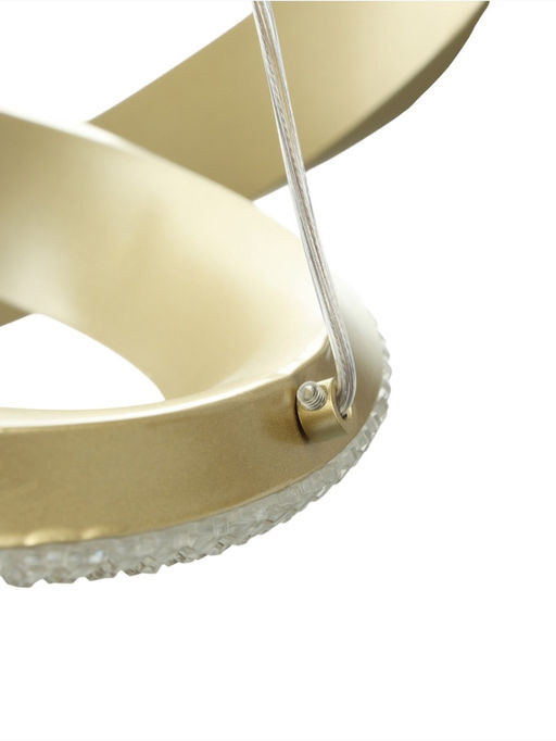 Люстра Ella 116 Вт LED 3000-6000К медь Ø40+60×150 см