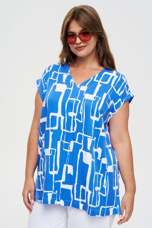 Топ Латика синий - Intikoma фото 4