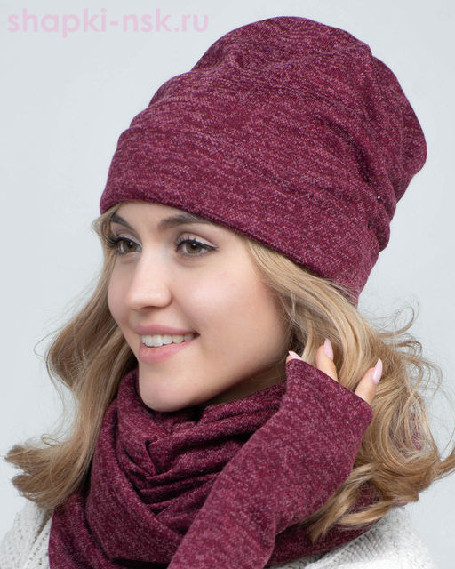 965.00/52-75 Колпак женский флис (54-56)