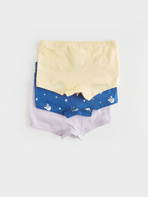 Bask?l? K?z ?ocuk Boxer 3l? - Waikiki фото 2