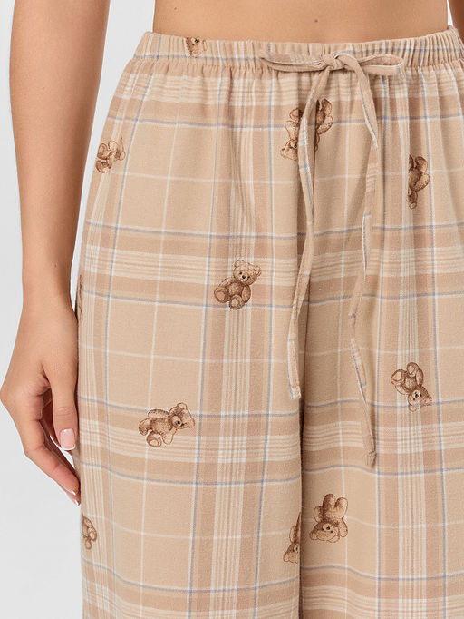 Комплект женский домашний с надписью Petite teddy - Mark formelle фото 7