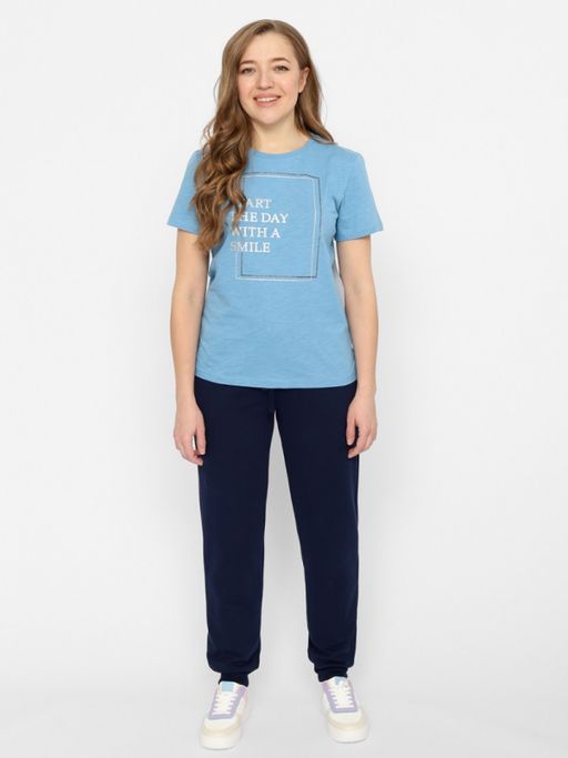 CRB wear/FSSW 70118-41 Брюки женские,темно-синий/Ex.Cherubino фото 2