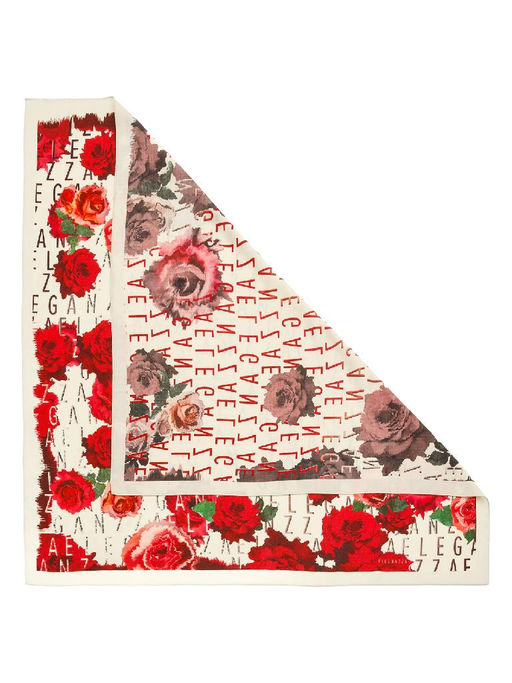 Платок жен. шерсть+шелк 105х105 JG43-8415-07 - Eleganzza фото 2