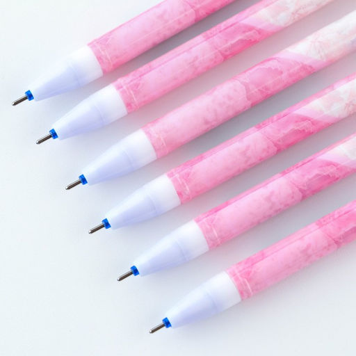 Цена за 10 шт. Ручка пластик пиши-стирай с колпачком Мрамор, синяя паста, гелевая 0.5 мм