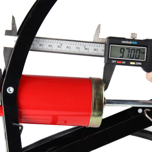 Насос ножной с манометром COMIRON FUJIN 1, однопоршневой, стальной корпус, 55*110мм. /уп 20/ - Галеонтрейд фото 8