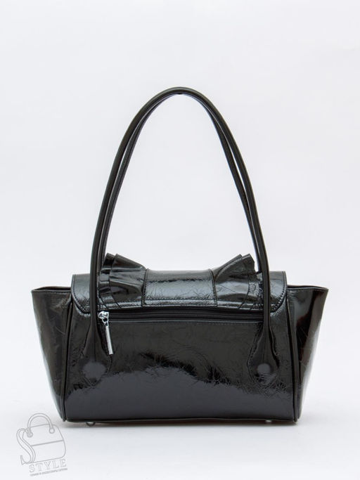 Сумка женская кожаная 2430-2Y black Polina&Eiterou