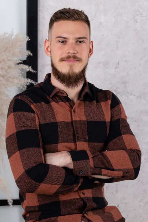 рубашка 
 17.Kimmens-KAHVE  фото 7