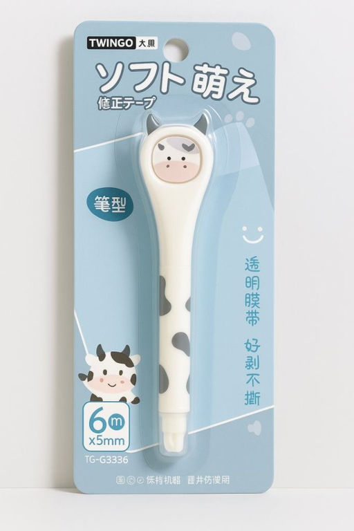 Корректор "Cow", 6м*5мм, white