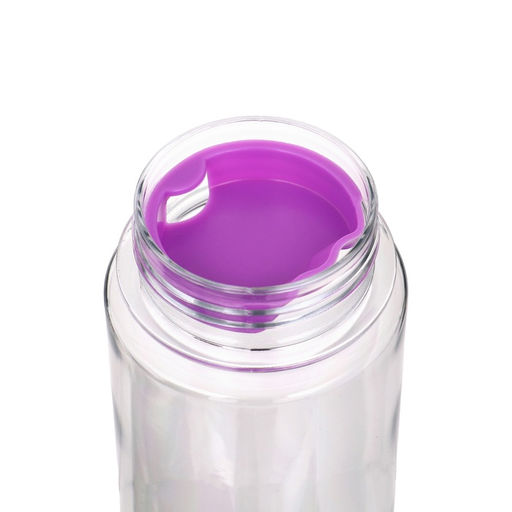 Бутылка для воды My bottle, 500 мл, 19.5×6 см, чехол в комплекте, фиолетовая