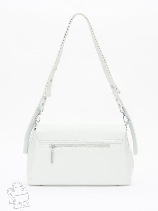 Сумка женская кожаная 1017C white Polina&Eiterou фото 3