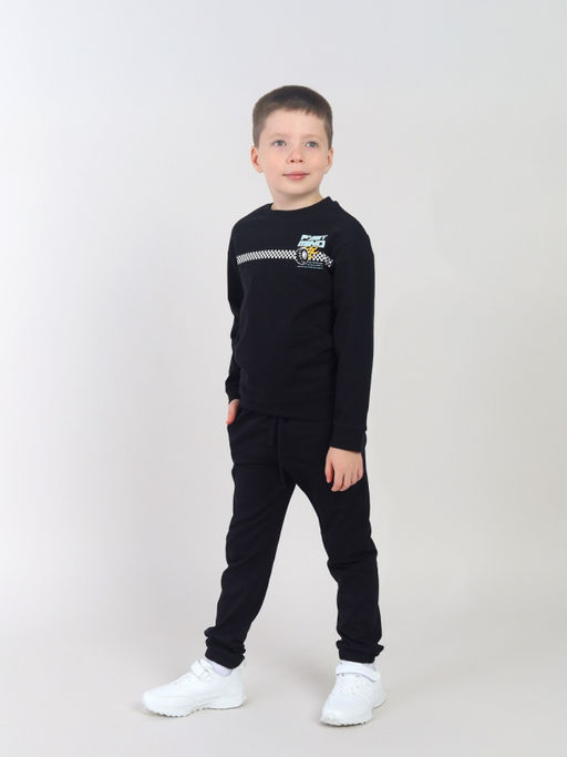 CRB wear / CWKB 63972-22-424 Джемпер для мальчика,черный  фото 2