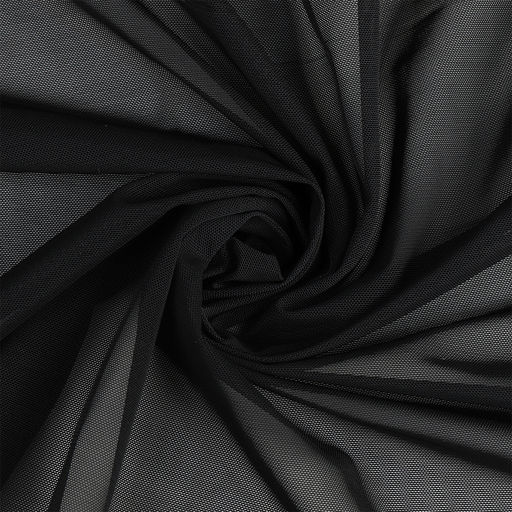 Сетка эластичная утягивающая KRUZHEVO арт.OLG031 140г/м? ш.160см цв.170 черный уп.1м