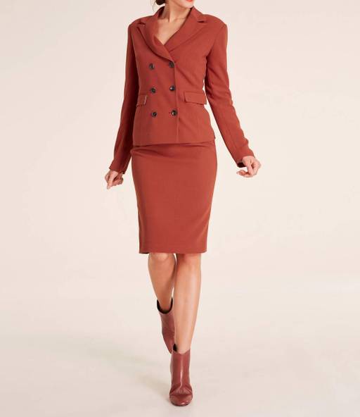 Блейзер, коричневый - Ashley brooke фото 3