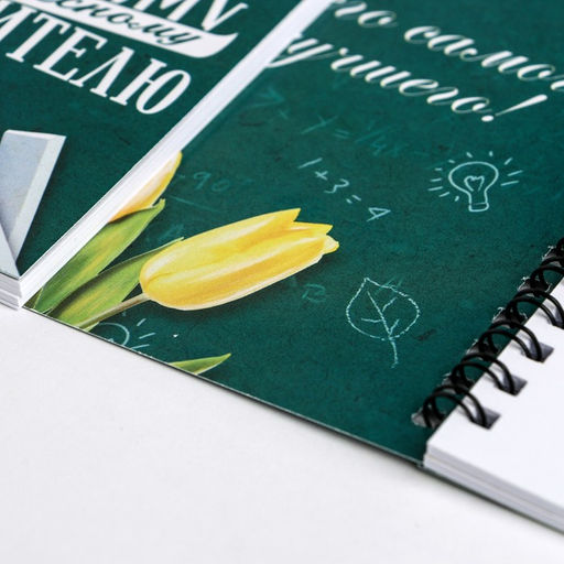 Двойной блокнот на гребне Самому лучшему учителю - Artfox фото 5