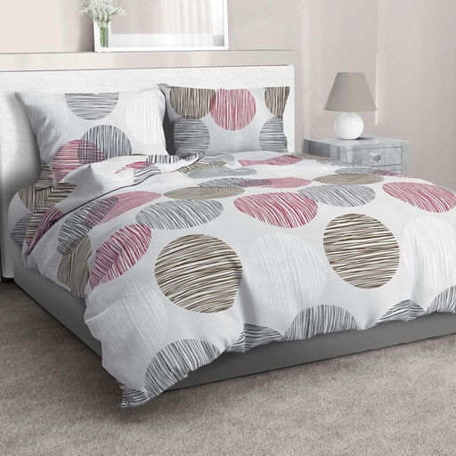 Пододеяльник 2-спальный, бязь ГОСТ (Пинг понг на сером) - Ивановотекстиль фото 5