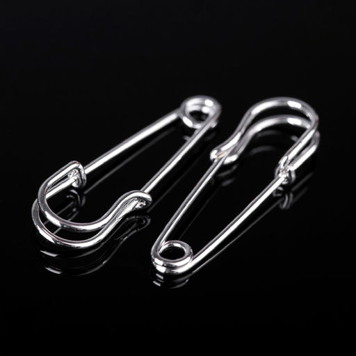 Булавка 3×1 см (набор 5 шт.), СМ-208, серебра