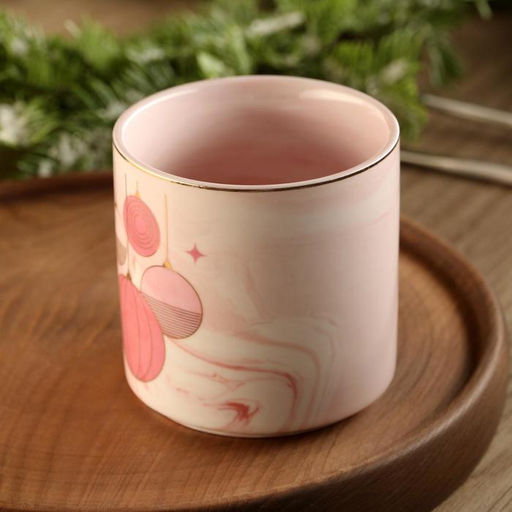 Кружка керамическая новогодняя «Яркого года», 350 мл