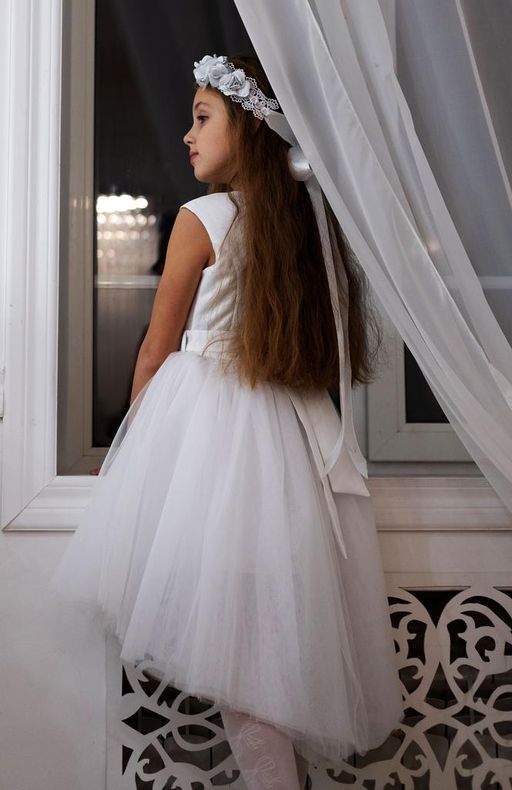 А21-1 платье для девочки Прима диз.серебро - Etoelf фото 4