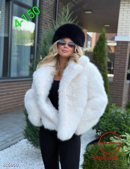 Шуба женская из искусственного меха