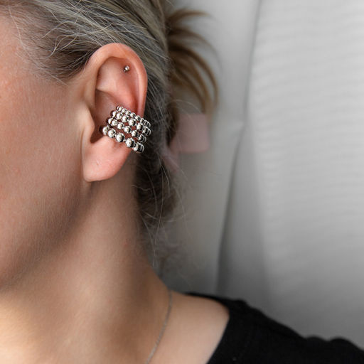 Серьга Арт. 3V-8402-W - MyGemma фото 2