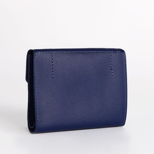 Кошелёк на кнопке, цвет синий - Simaland фото 2