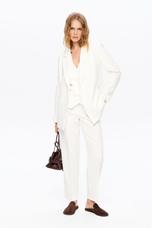 Жакет Pirs 5987 молочный фото 5