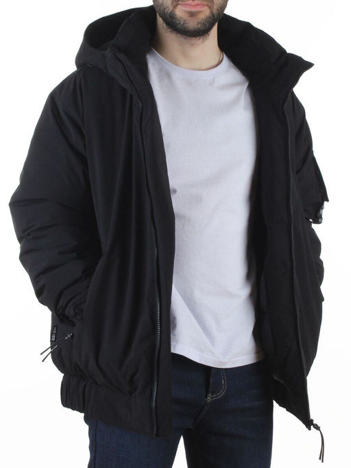 6317L BLACK Куртка мужская зимняя (200 гр. холлофайбер)