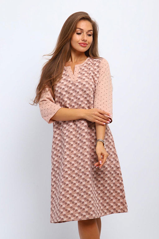 Сорочка теплая, футер с начесом (01060) - Плиона фото 38