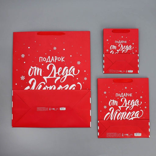 Набор новогодних пакетов «Новогодний подарок»