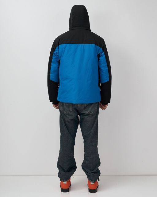 Горнолыжная куртка мужская зимняя голубого цвета 7612Gl - Mtforce фото 4