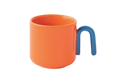 Набор кружек Creative, красный, оранжевый, жёлтый, зелёный, синий, фиолетовый, 0,1 л, 6 шт - Easy life фото 6