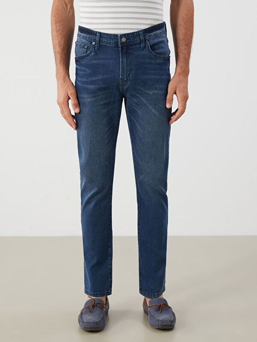Slim Fit Erkek Jean Pantolon