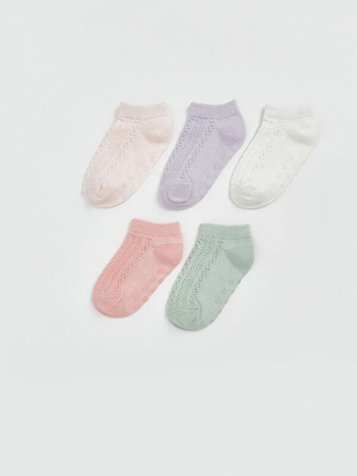 Basic K?z Bebek Patik ?orap 5li