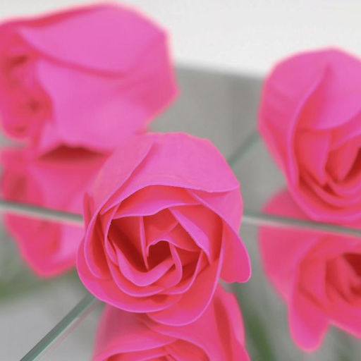 Цена за 2 шт. Мыльные розочки, фуксия, набор 6 шт. - Simaland фото 3