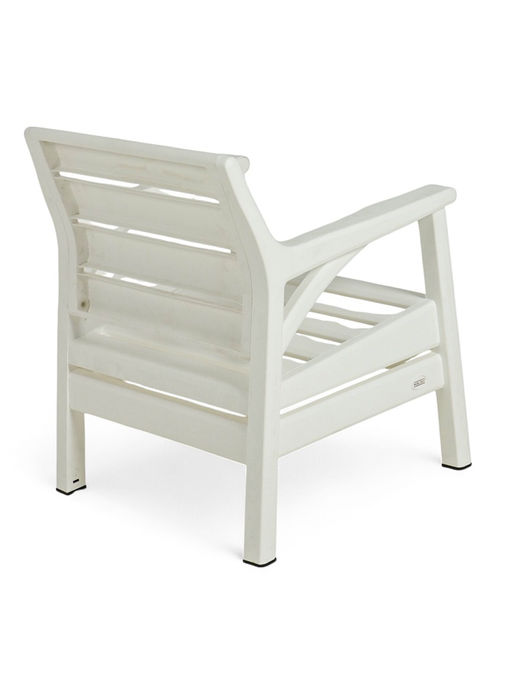 Набор садовой мебели «Евпатория»: 2 кресла, стол, трёхместный диван, белый