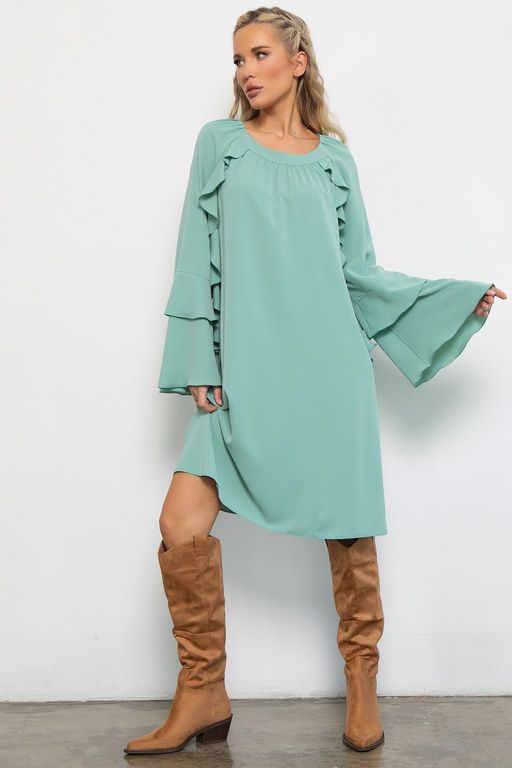 Платье Аризона (мятный) - Эльза фото 8