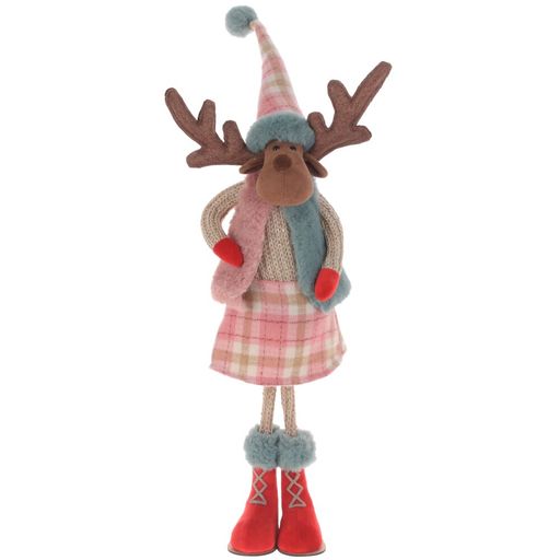 Игрушка набивная "Олень", L14 W12 H53 см, 2в.
