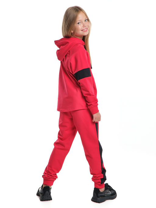 Спортивный костюм для девочки подростка UD 7061 красный - Mini maxi фото 12