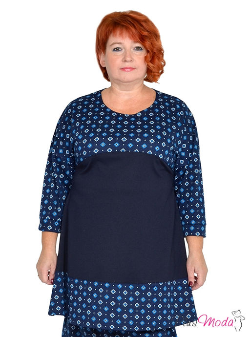 Туника Модель №1372 размеры 44-84 - Plusmoda фото 4