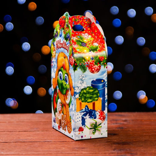 Цена за 10 шт. Подарочная новогодняя коробка «Дракоши Тоши» 11.1×5.8×20.5 см