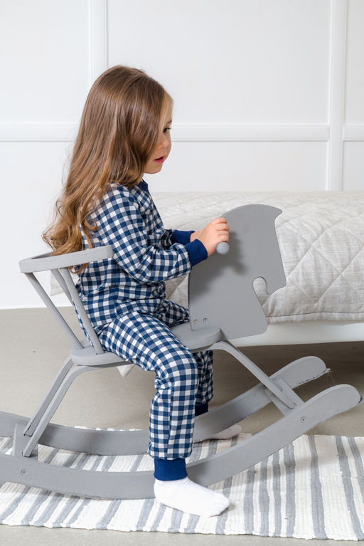 Пижама подростковая из кулирки пенье на манжетах Дрёма клетка синяя - Амадэль фото 32