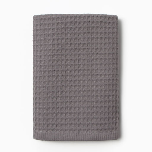 Банные полотенца LoveLife Waffle gray, 2 шт.: 100×150, 50×100 см, хлопок 100%