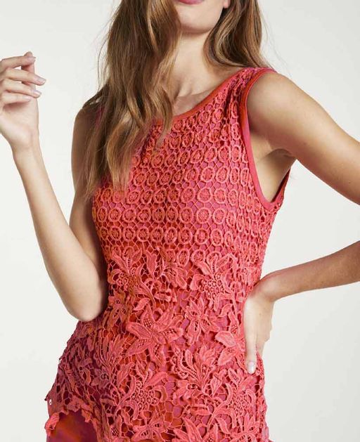 Топ, коралловый - Heine фото 5