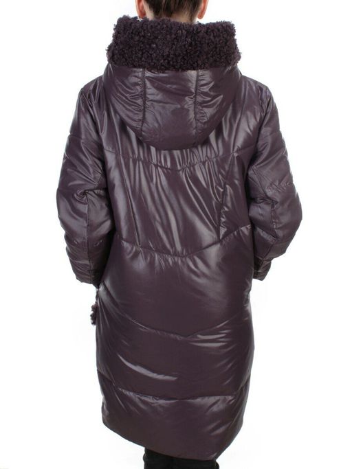 21-985 VIOLET Пальто зимнее женское AIKESDFRS (200 гр. холлофайбера) - Fashion фото 5